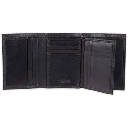 Kenneth Cole Men's Wallet: RFID Leather Slim Trifold with – Close-up Detail