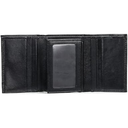 Kenneth Cole Men's Wallet: RFID Leather Slim Trifold with – In Use