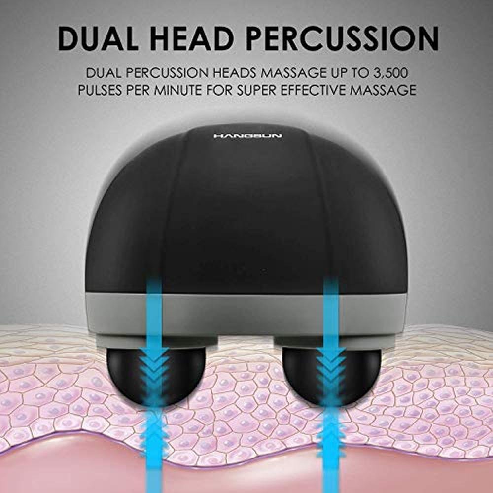 HANGSUN Handheld Neck Back Massager MG400 – Close-up Detail