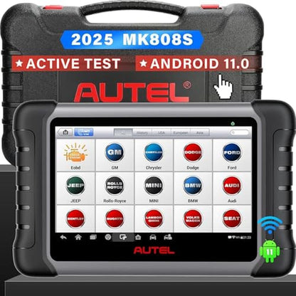 Autel Scanner: Autel MaxiCOM MK808S Bidirectional Tool – Front View