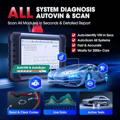 Autel Scanner: Autel MaxiCOM MK808S Bidirectional Tool – Packaging