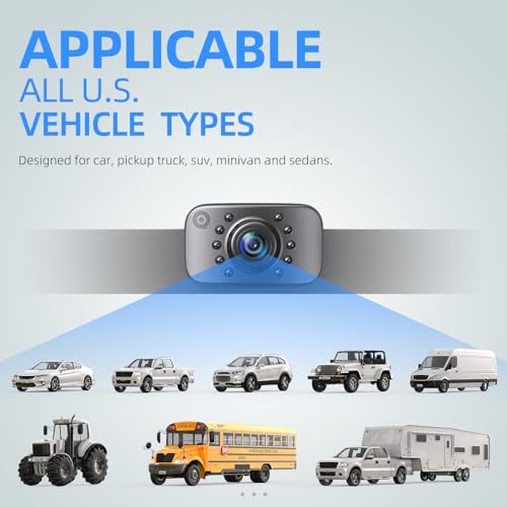 Camera eRapta: eRapta ERT01 HD Backup Camera 149 Degree – Close-up Detail