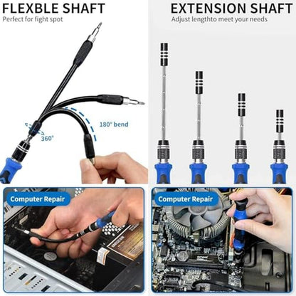 Screwdriver Set: UnaMela 80-in-1 Professional Computer – Close-up Detail
