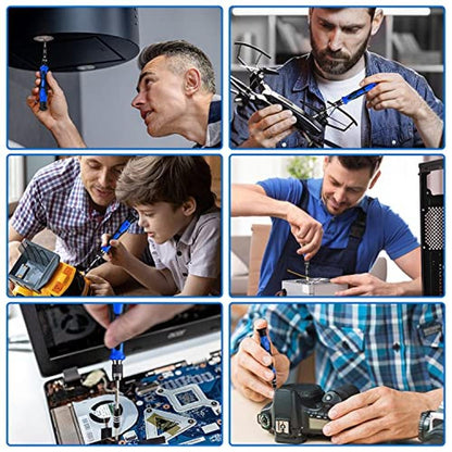 Screwdriver Set: UnaMela 80-in-1 Professional Computer – In Use