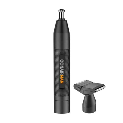 Nose Trimmer for Men: Cordless 2 Piece Set with Shaver and – Front View