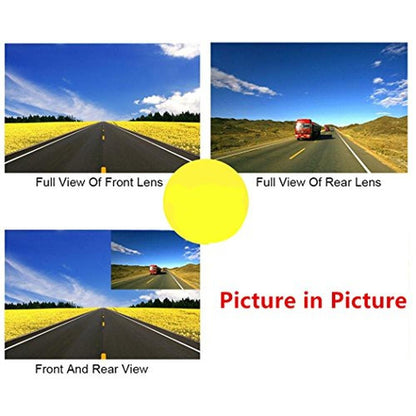 Car Rear View Mirror: 4.3 Inch Dual Lens Camera – Packaging