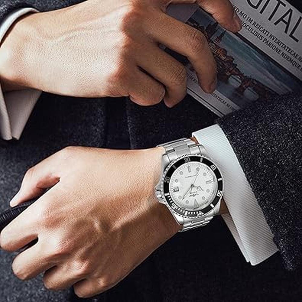 Mastop Watches: Mastop Men Automatic Mechanical Full Steel – Packaging
