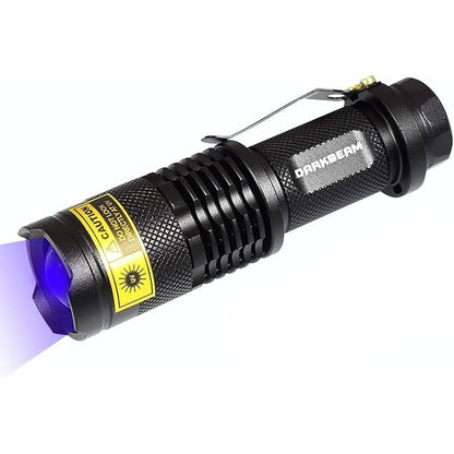 Darkbeam 365nm UV Flashlight: DARKBEAM UV 365nm Light – Front View