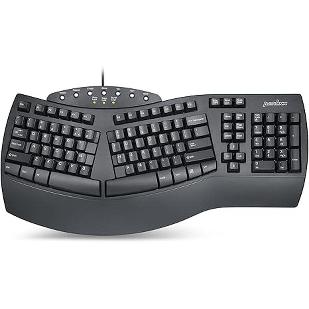 Ergonomic Perixx: Perixx Periboard-512 Ergonomic Split – Front View