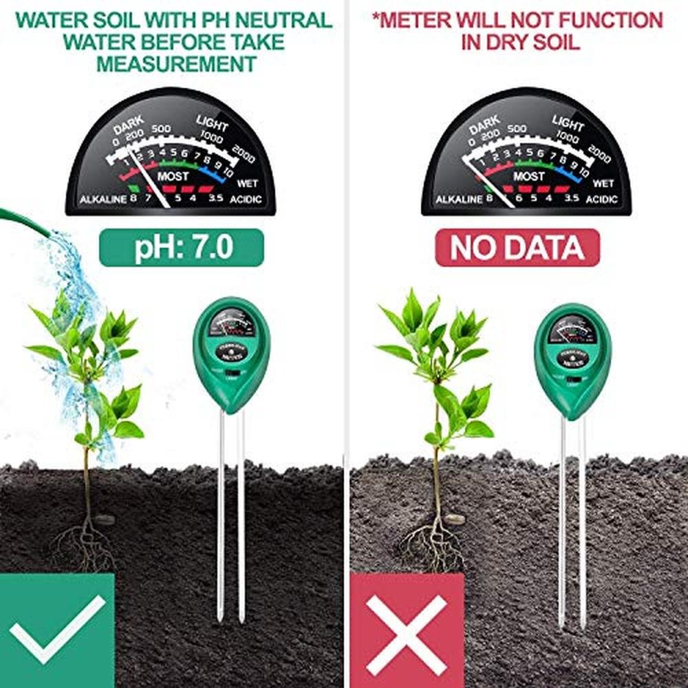 Optimize Soil Conditions with the iPower 3-in-1 Soil Test – In Use