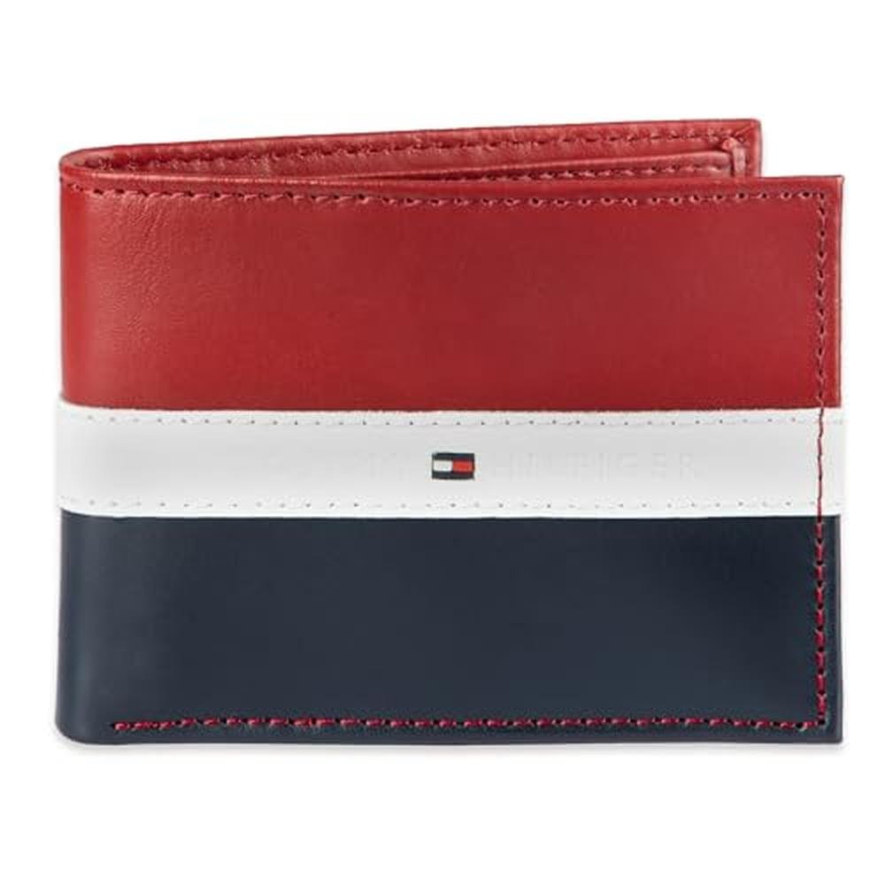 Tommy Hilfiger Men's Leather Wallet – Front View