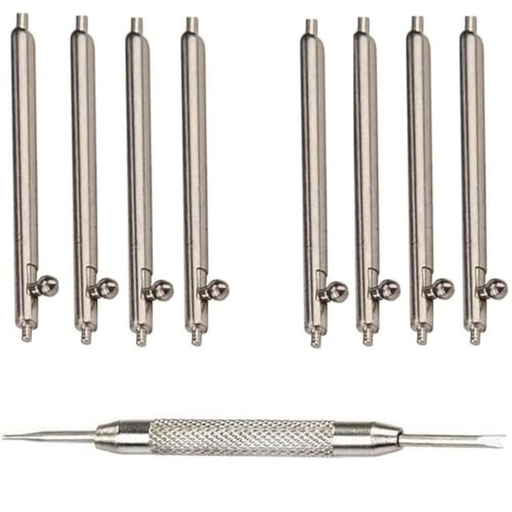 Watch 22mm: Premium Quick Release Spring Bars – Front View
