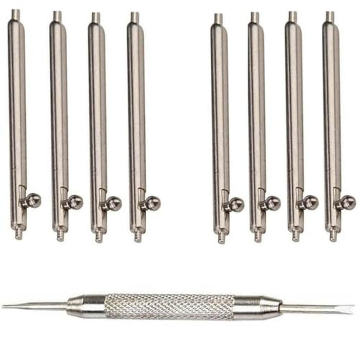 Watch 22mm: Premium Quick Release Spring Bars – Front View
