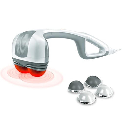 Back Massager: Homedics Heated Automatic Percussion Massager – Front View