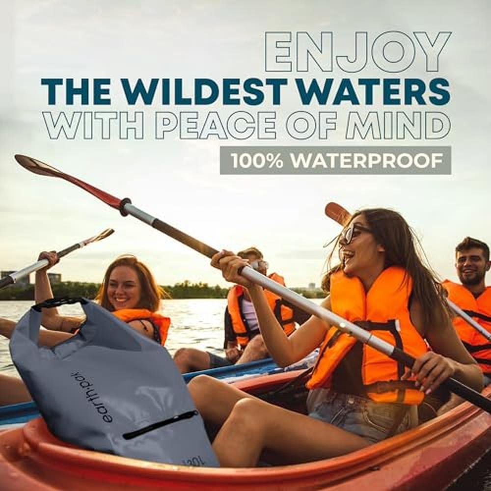 Dry Waterproof Bag: Earth Pak 30L Dry Bag Backpack – Close-up Detail