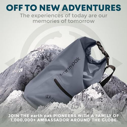 Dry Waterproof Bag: Earth Pak 30L Dry Bag Backpack – Packaging