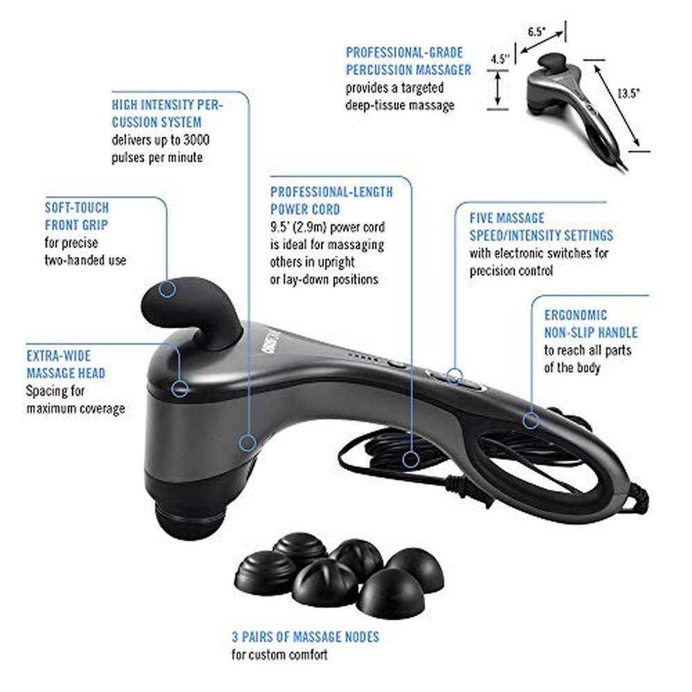 Massager Massage: Obusforme Professional Grade Percussion – Close-up Detail