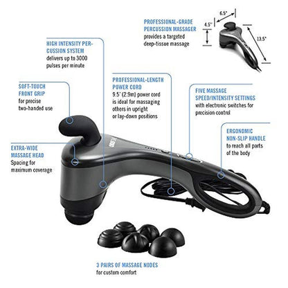 Massager Massage: Obusforme Professional Grade Percussion – Close-up Detail