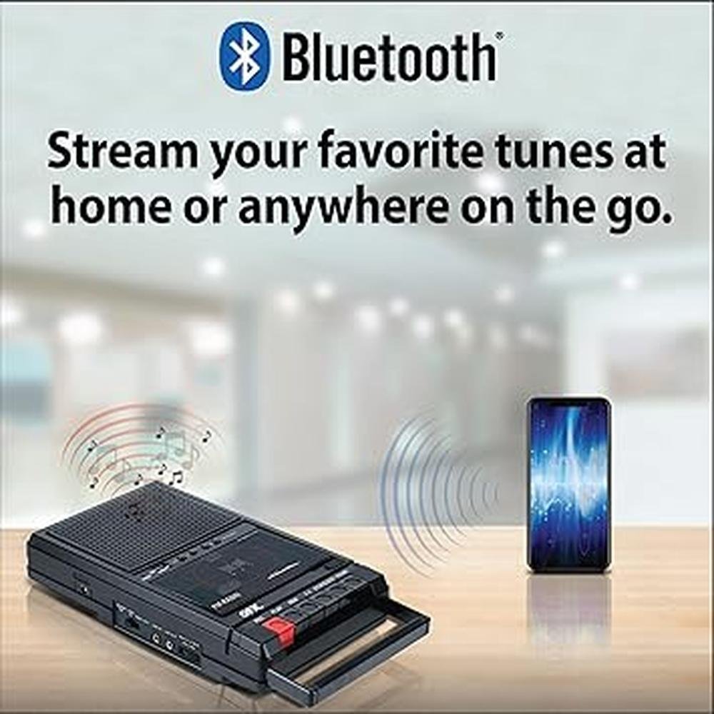 Cassette Tape: QFX Retro 39 Portable USB to Cassette Tape – In Use