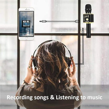 Bonaok Wireless Bluetooth Karaoke Microphone – Packaging