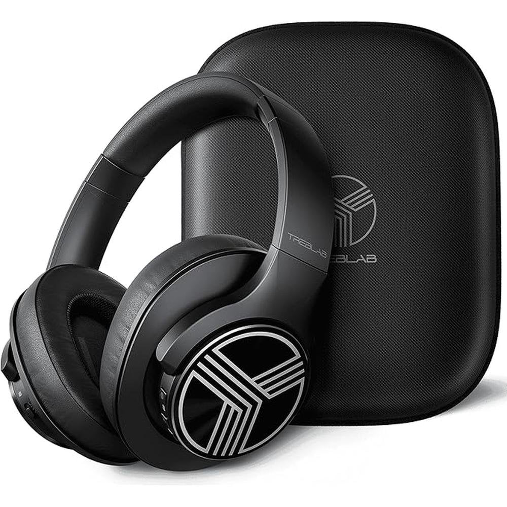 TREBLAB Z2 Active Noise Cancelling Workout Headphones – Front View
