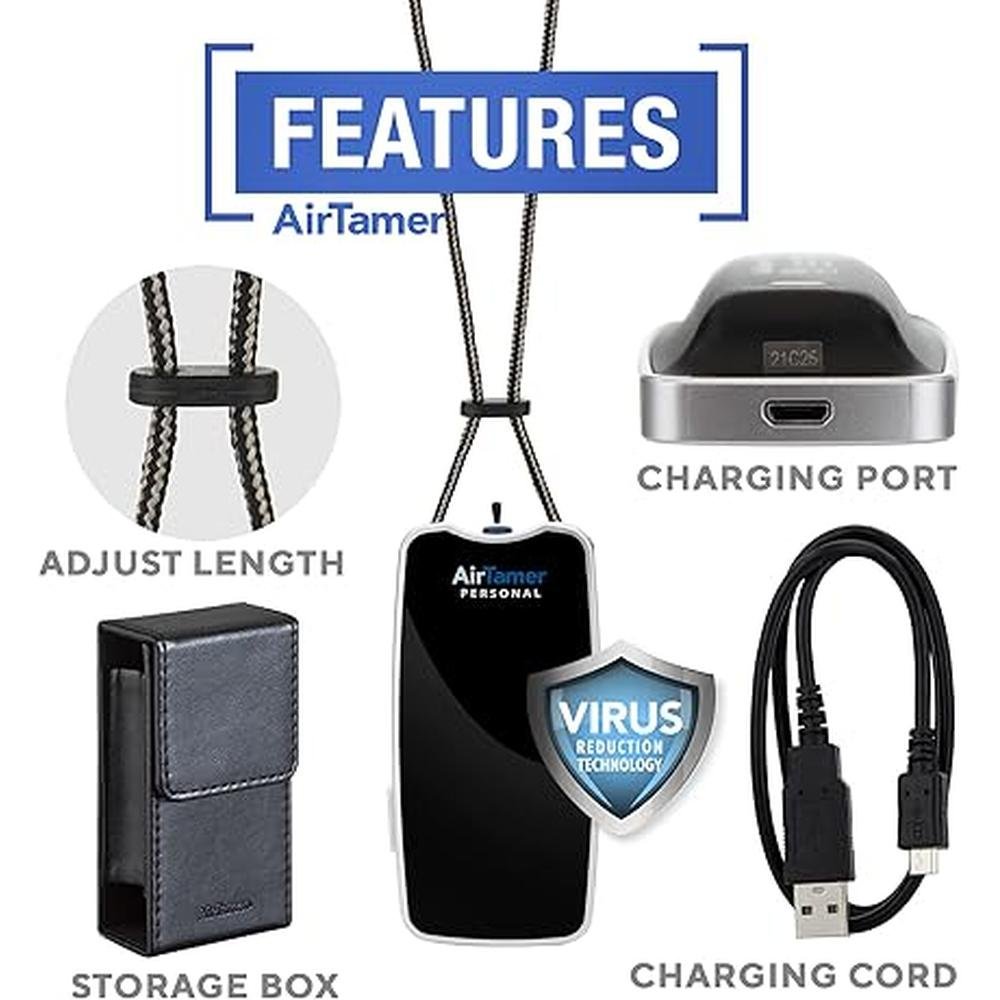 Airtamer A310PMB: Premium Personal Rechargeable Air Purifier – Close-up Detail