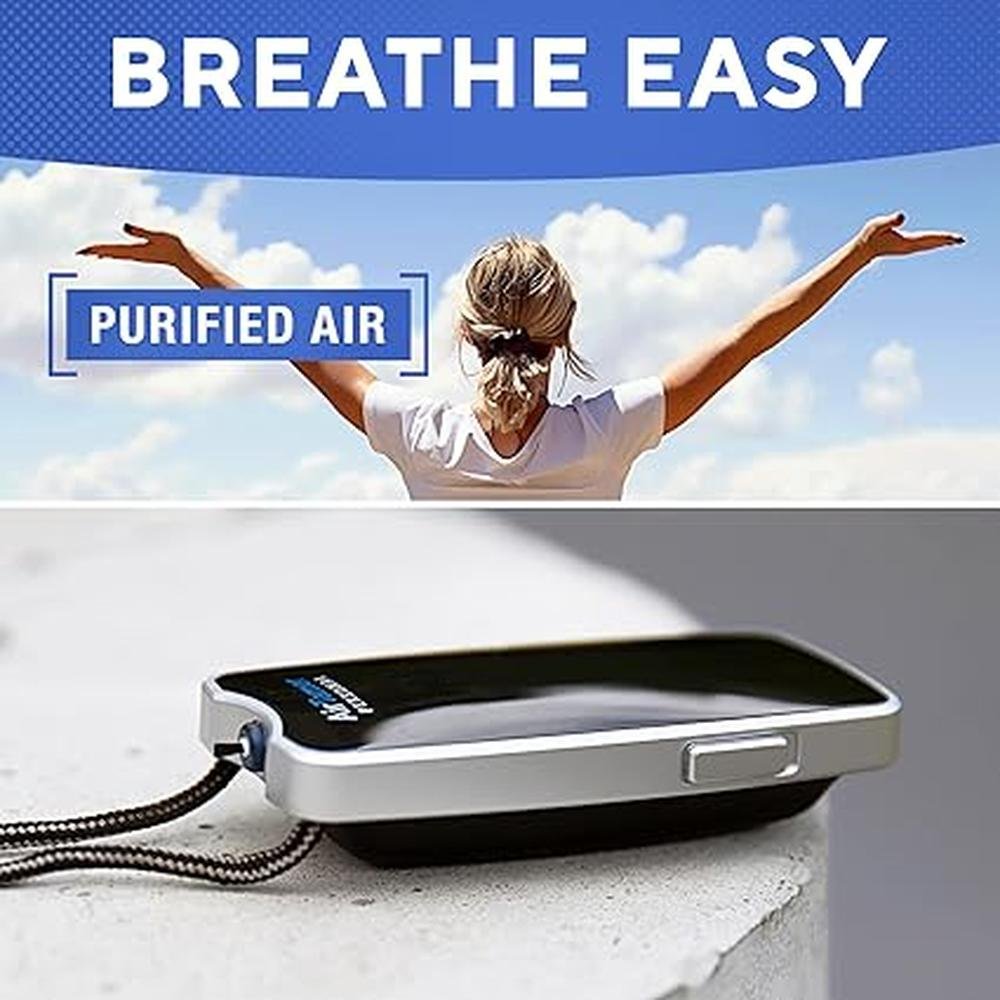 Airtamer A310PMB: Premium Personal Rechargeable Air Purifier – In Use
