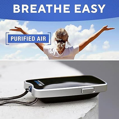 Airtamer A310PMB: Premium Personal Rechargeable Air Purifier – In Use