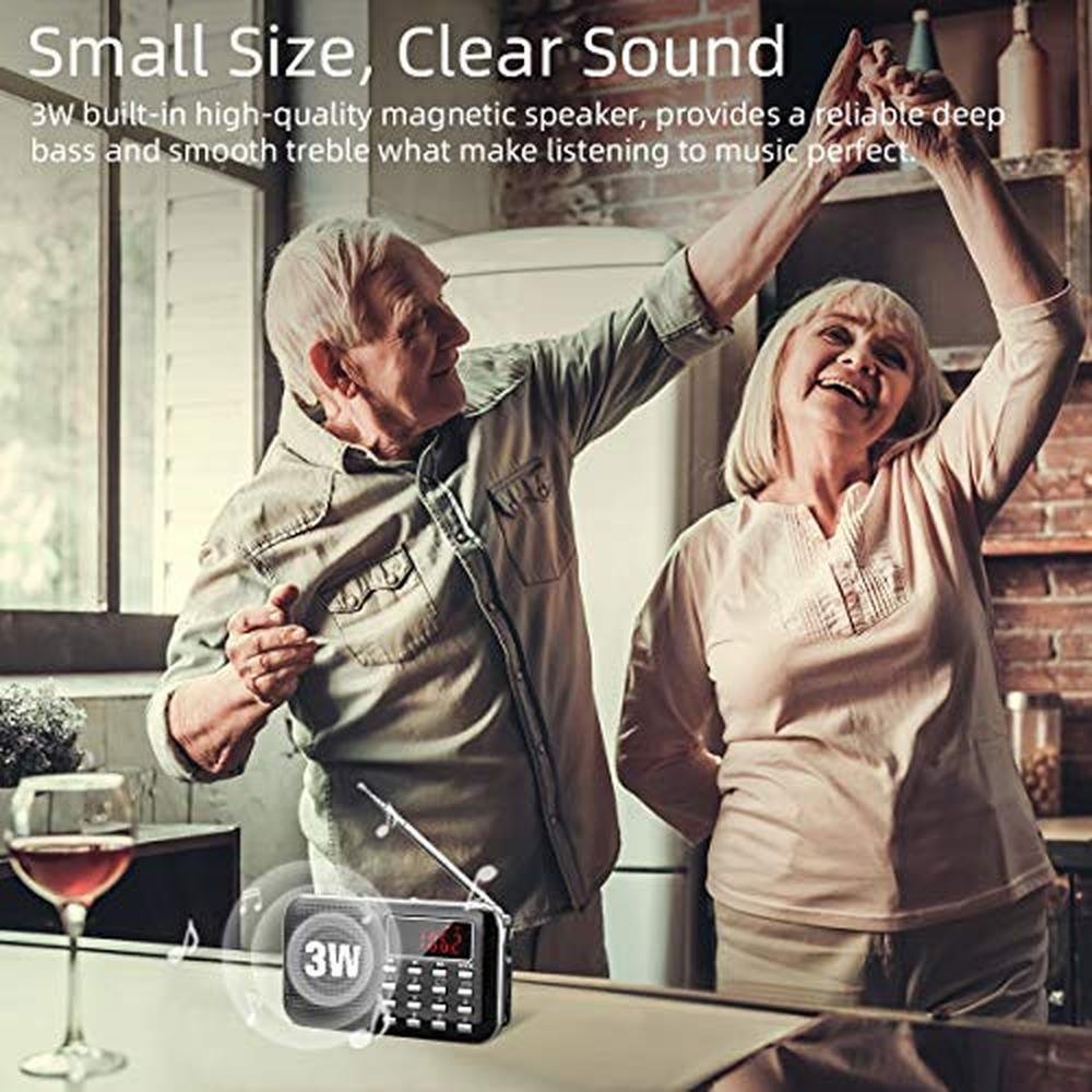 Radio Prunus: PRUNUS Mini Portable Radio AM FM Pocket Radio – Packaging