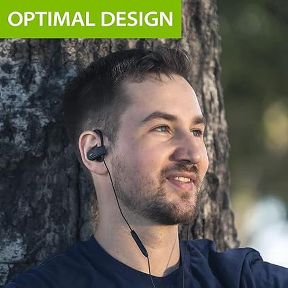 5mm Aux Earbuds: Avantree E171 High-End Wired Earbuds with – Side View