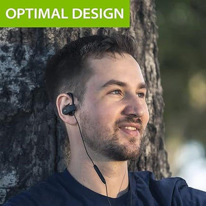 5mm Aux Earbuds: Avantree E171 High-End Wired Earbuds with – Side View