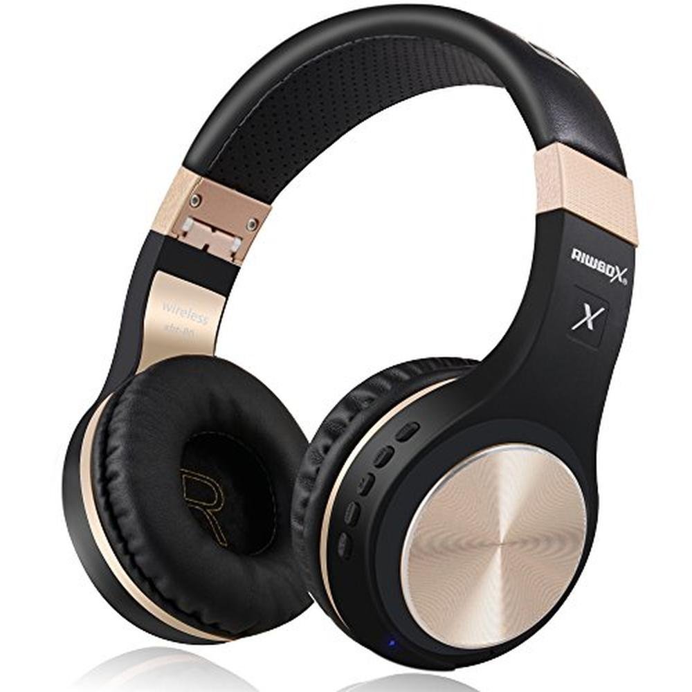 Premium Bluetooth Headphones: Riwbox XBT-80 – Front View