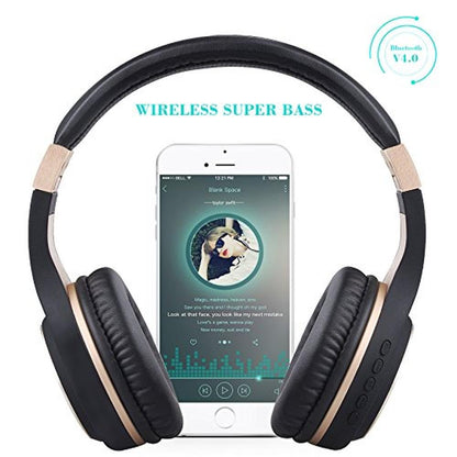Premium Bluetooth Headphones: Riwbox XBT-80 – Side View