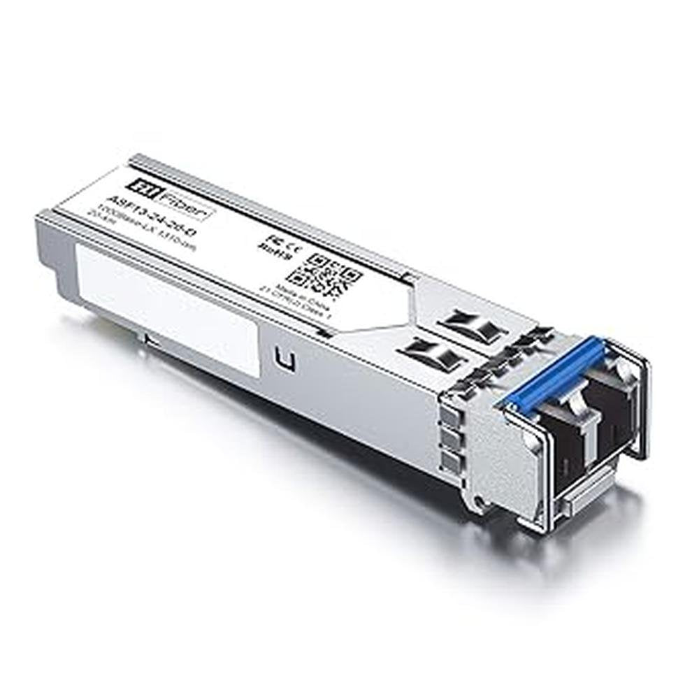 25g Single Mode SFP: Cisco Compatible 1000Base-LX/LH Fiber – Side View
