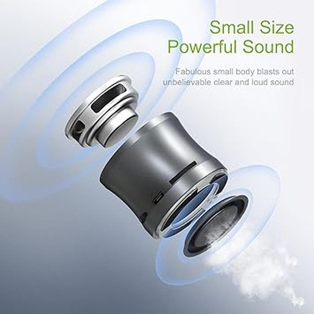 Speaker Bass: EWA A109mini Bluetooth Speaker Enhanced – Side View