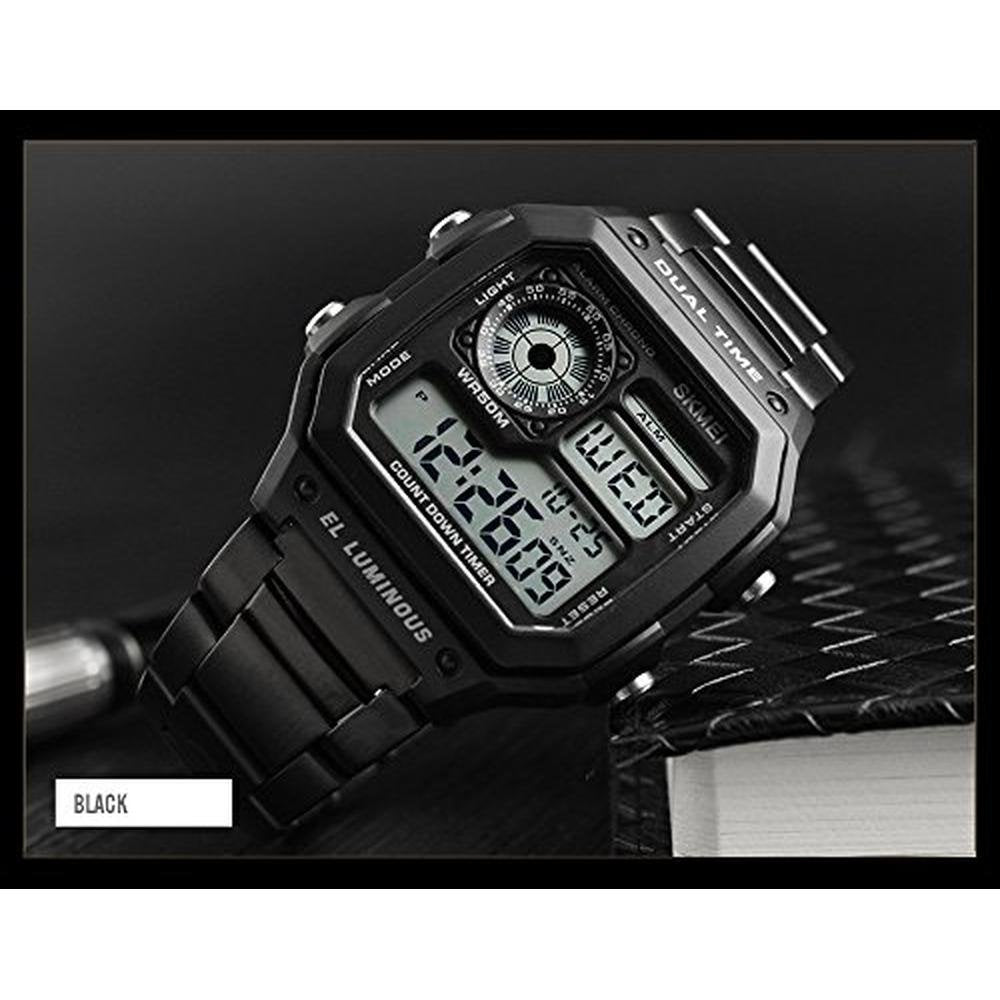 Fanmis Men's Luxury Digital Quartz Waterproof Wrist Watch – Side View
