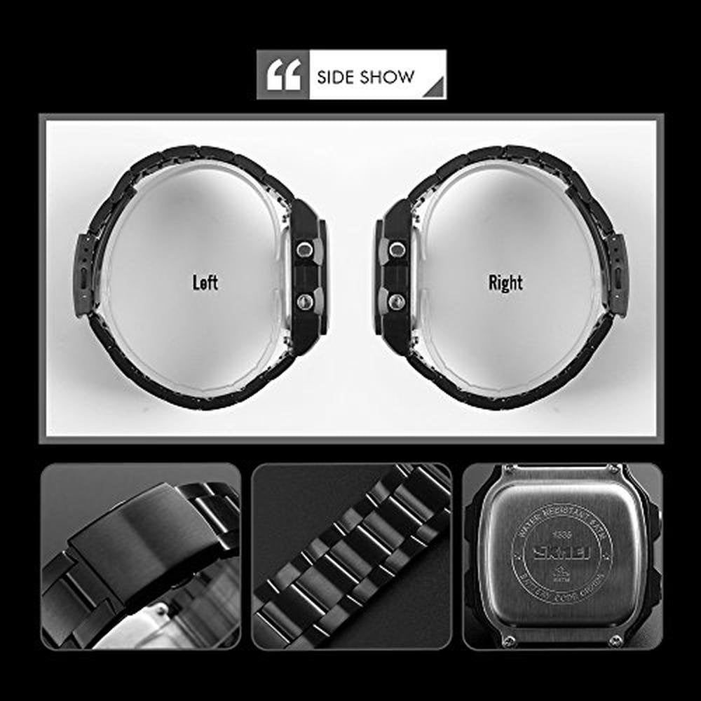 Fanmis Men's Luxury Digital Quartz Waterproof Wrist Watch – In Use