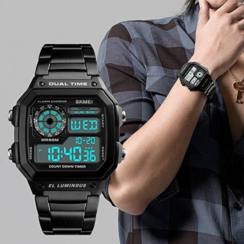Fanmis Men's Luxury Digital Quartz Waterproof Wrist Watch – Packaging