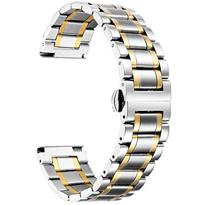 Watch Binlun: Binlun Stainless Steel Watch Bands Quick – Front View