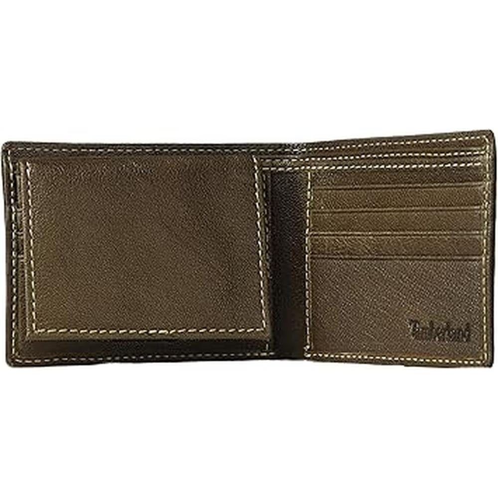 Timberland Men's Leather Passcase Security RFID Wallet – Packaging
