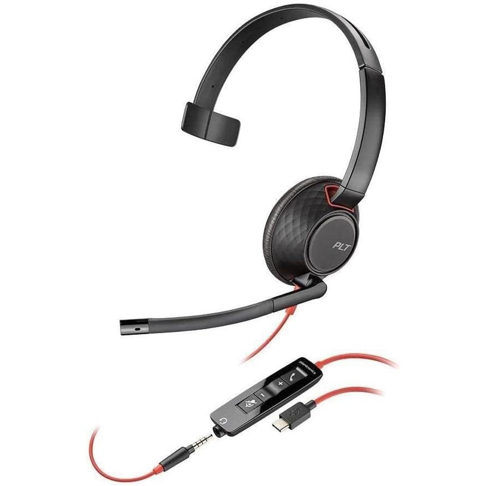Plantronics: 207577-03 Blackwire C5210 Headset – Front View