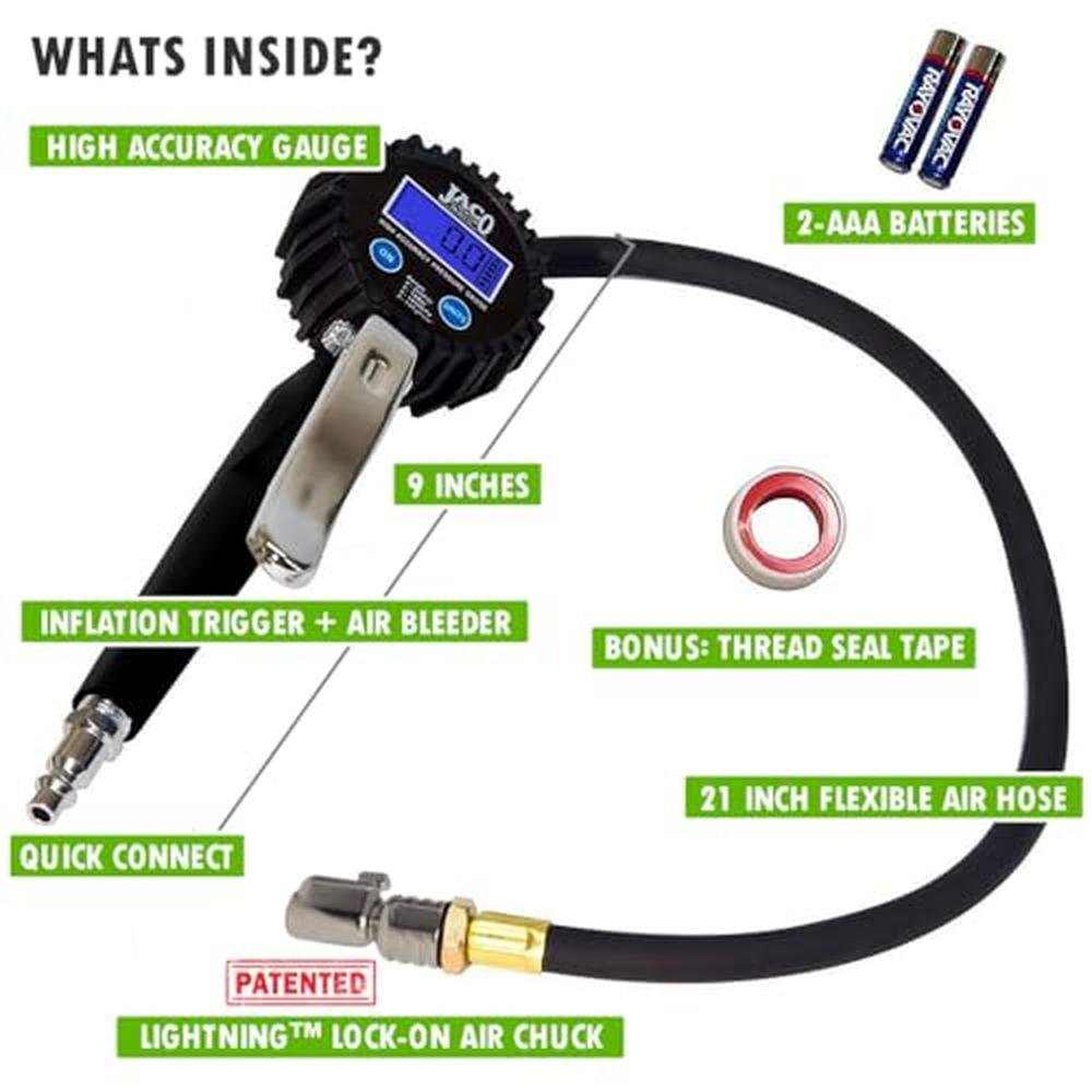 Jaco FlowPro 2.0 Digital Tire Inflator – In Use