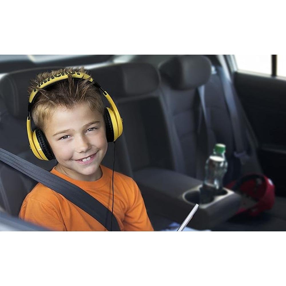 Pokemon Pikachu Wired Kids Headphones – In Use