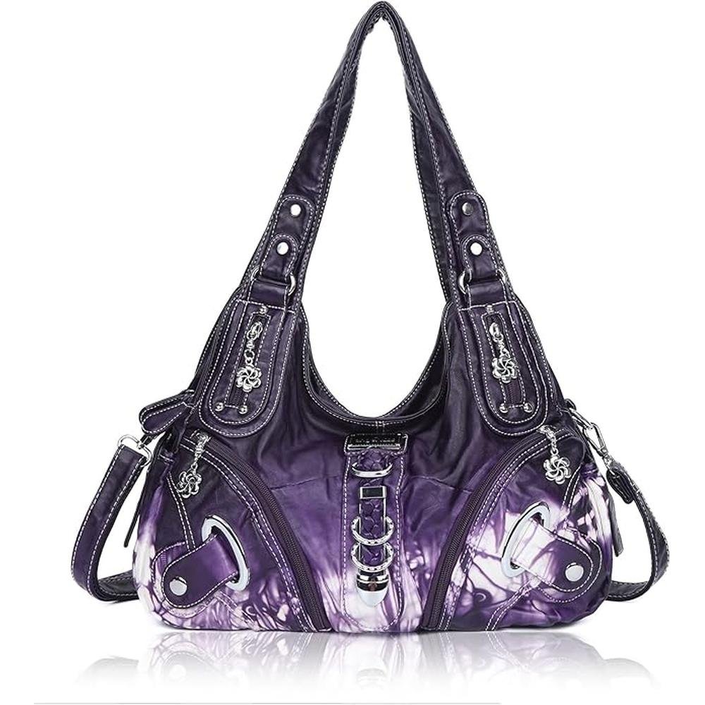 Angelkiss Hobo Purses and handbags for Women Satchel – Front View