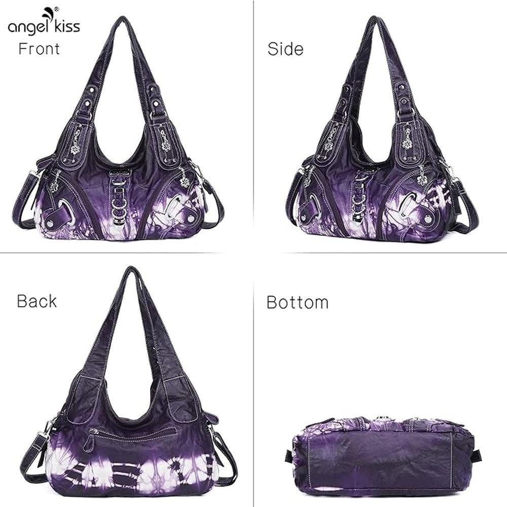 Angelkiss Hobo Purses and handbags for Women Satchel – In Use