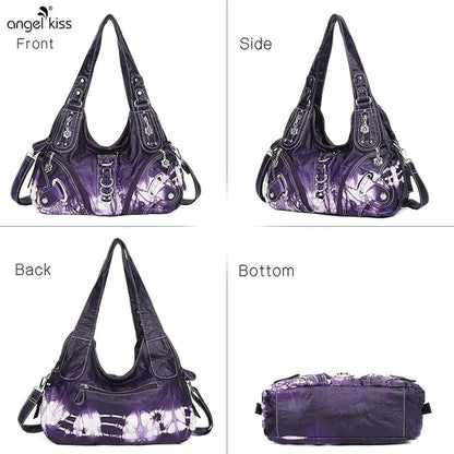 Angelkiss Hobo Purses and handbags for Women Satchel – In Use