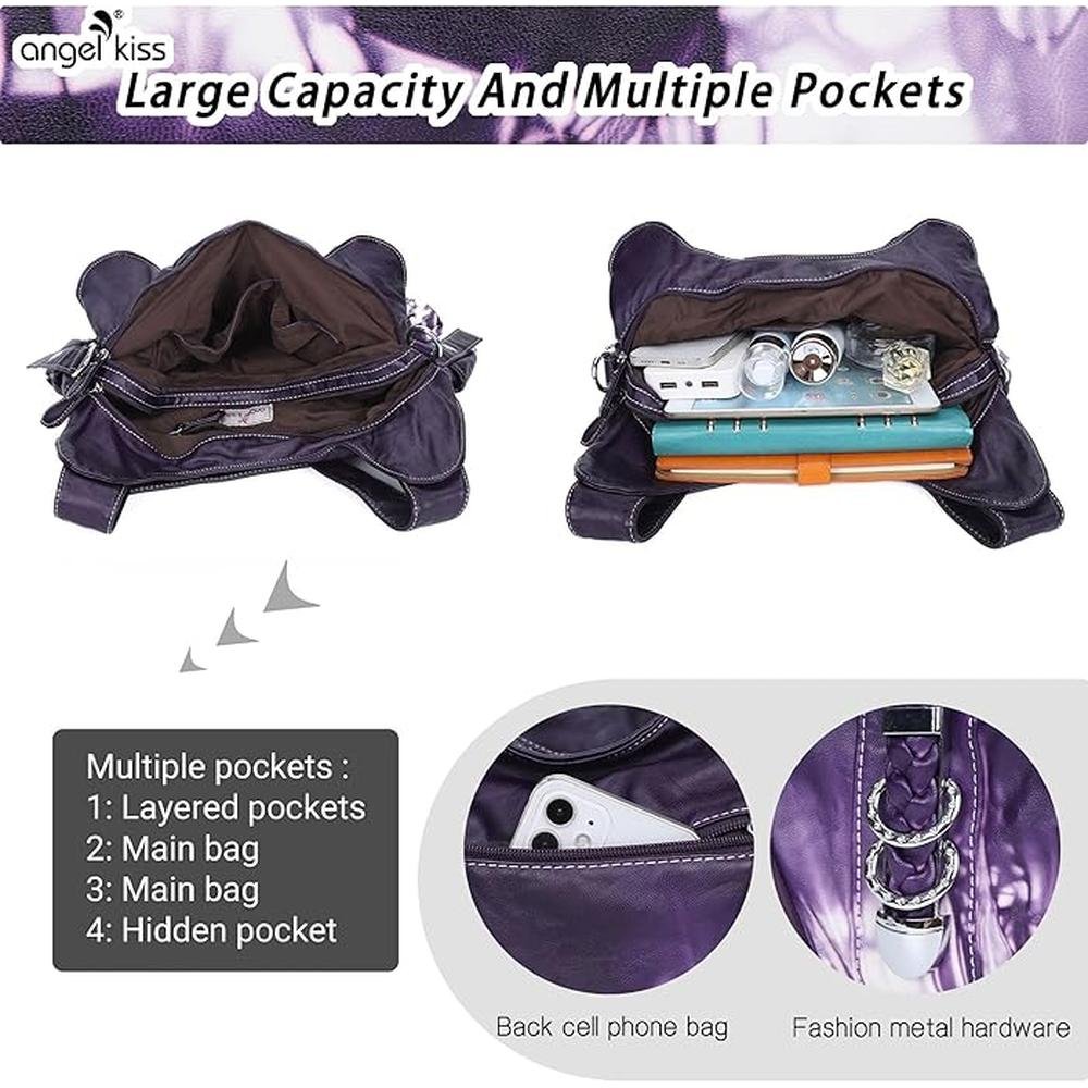 Angelkiss Hobo Purses and handbags for Women Satchel – Packaging