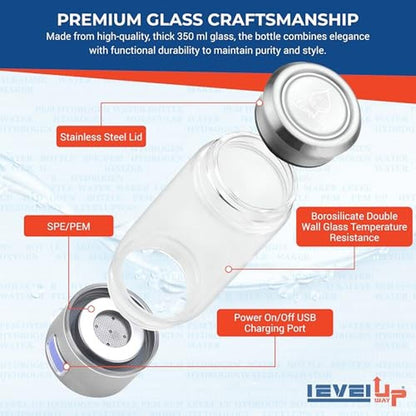 Water Levelupway: LevelUpWay Hydrogen Water Bottle Up to – In Use