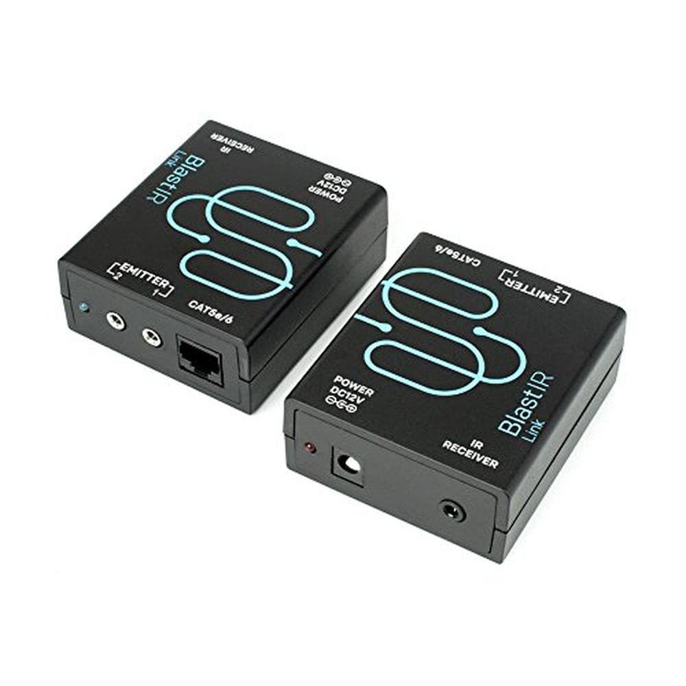 Blastir Link: Bi-Directional IR Extender Over Cat5e/6 – Front View