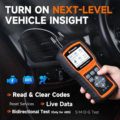 OBD2 Scanner ABS: FOXWELL NT630 Plus Advanced ABS and SRS – Side View
